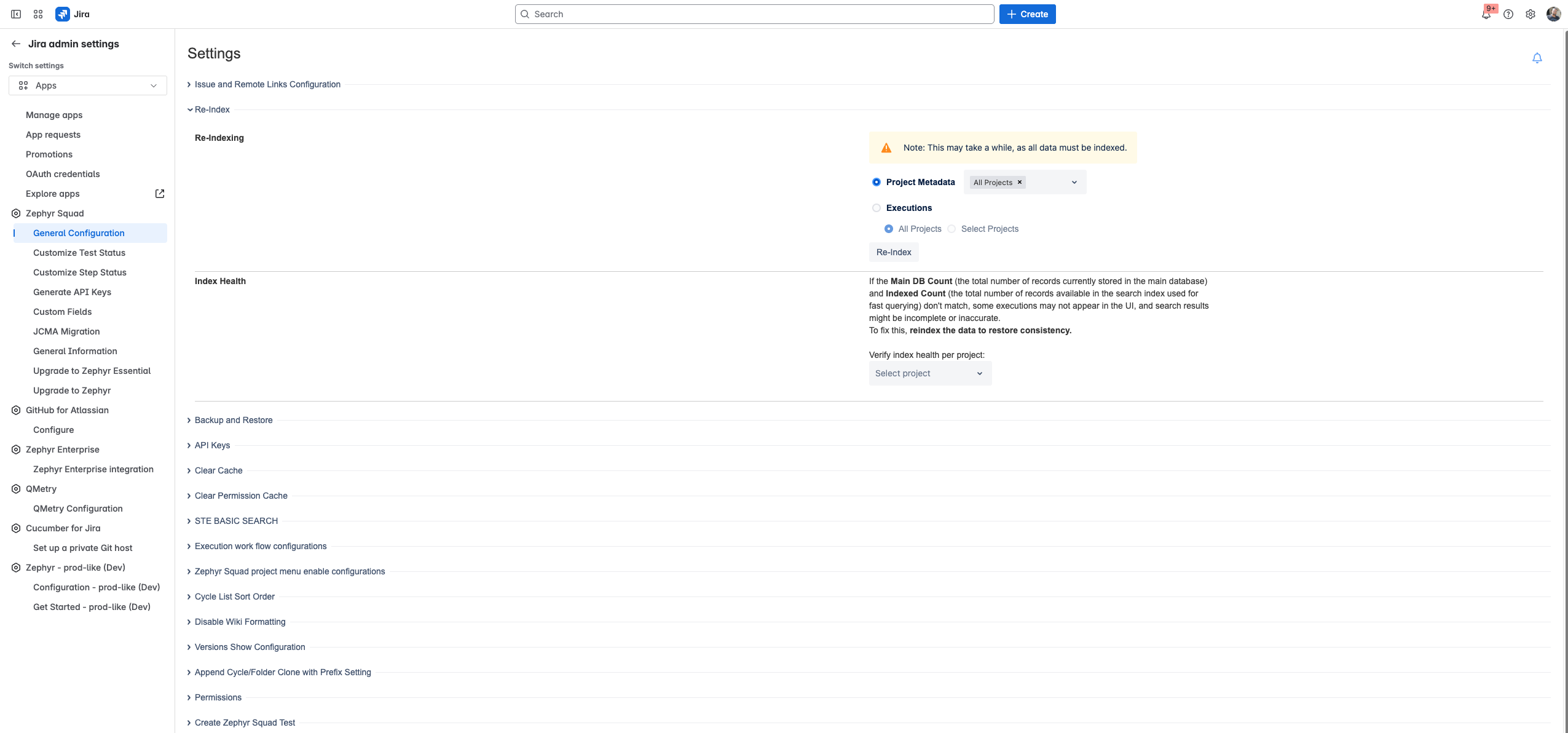 Project metadata Project metadata