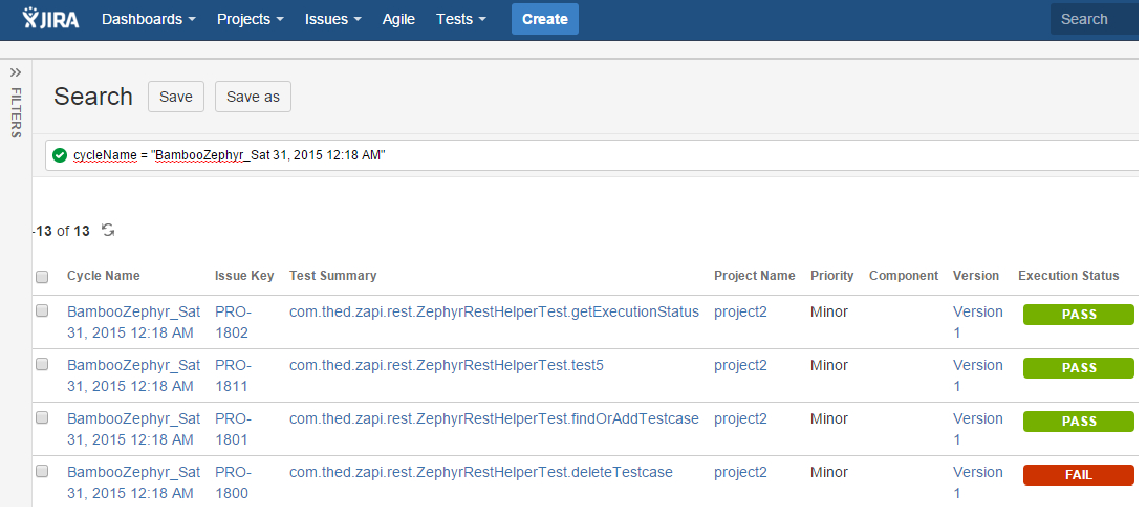 Assigned test cases Assigned test cases