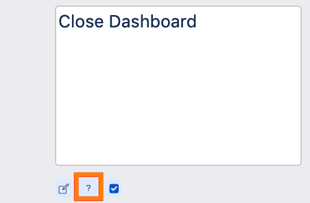 Formatting help button Formatting help button