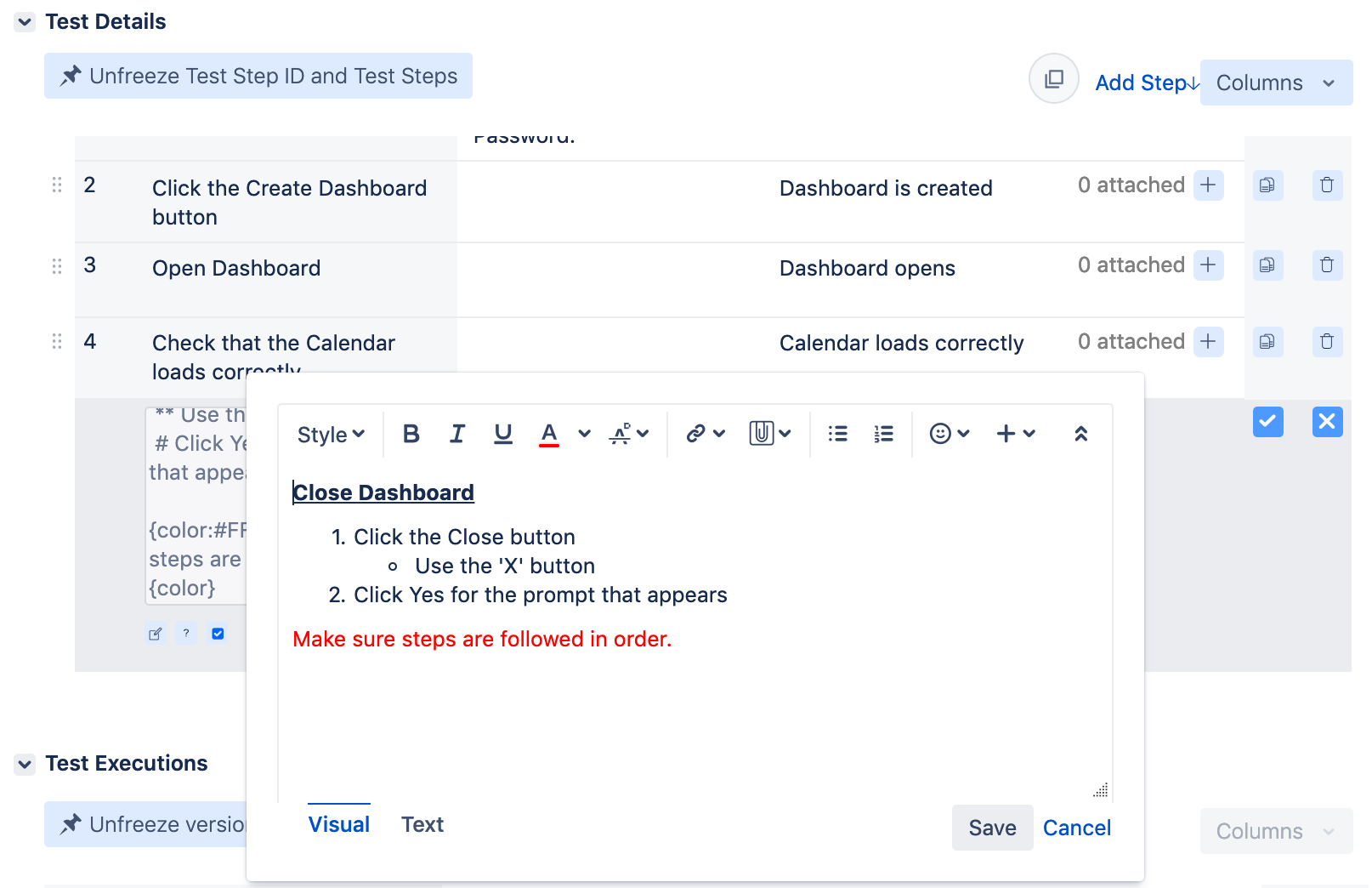 Text editing Text editing