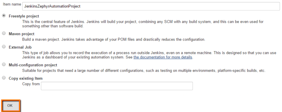 Adding freestyle project Adding freestyle project